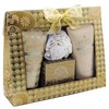 Body Luxury Bath Set - Bath Salt Shower Gel Body