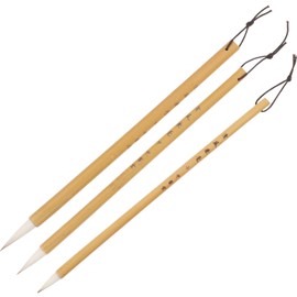 Operitacx 3pcs Traditional Brush Pen Holder for Chinese Calligraphy Writing Brush Pen Kit for Art Students