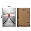 ELSKER&HOME 16x24 Poster Frame 9 Pack, Black Picture Frame for