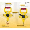 AdirPro 100 ft Fiberglass Measuring Tape | Appraiser's Tape Rule
