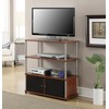 Convenience Concepts Designs2Go Highboy TV Stand, Cherry
