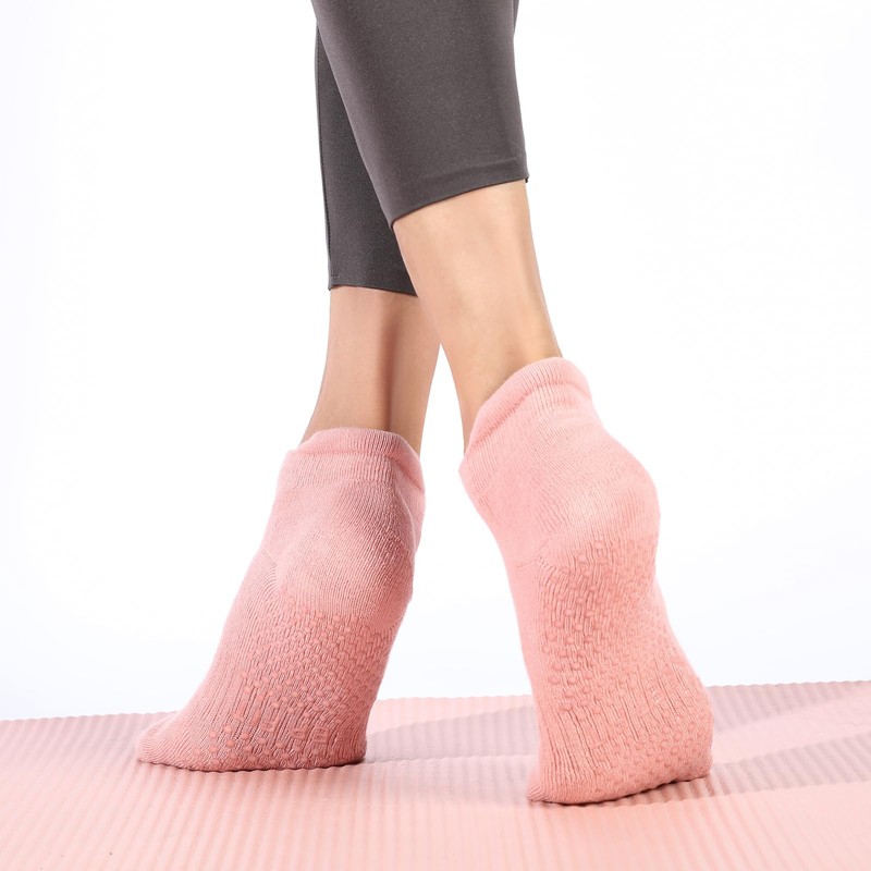 loudashuaiqi Yoga Accessories Pilates Socks Non Slip Barre Socks for