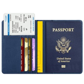 Fintie Passport Protective Cover - Premium Faux Leather Passport Holder
