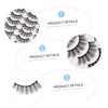 Baluue Rtificial Makeup Lashes Natural False Eyelashes Kit 14 Pairs