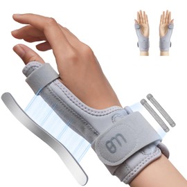 Thumb Brace Left and Right, Wrist Support, Thumb Orthosis, Thumb Splint, Osteoarthritis Thumb Orthosis for Thumb Injuries, Tendonitis, Arthritis, Saddle Joint, Universal Size