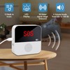Wireless Personal Alarms for Elderly - Caregiver Seniors Pager Alarm,