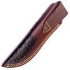 8" long handmade leather sheath knife sheath for 8"—9" fixed