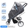 Rain Cover for Pushchair, Universal Rain Cover for Buggy, Travel,