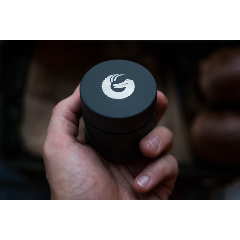 Coffee Gator Mini Travel Canister - Storage Jar for Beans