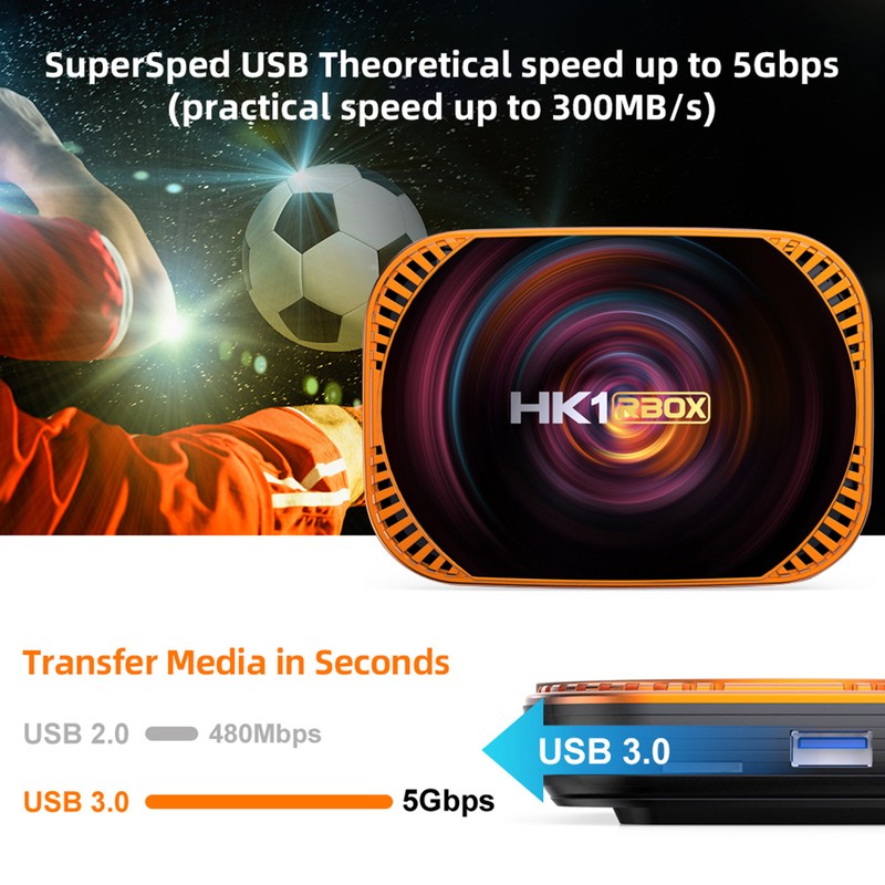 HK1 RBOX X4 Android 11.0 Smart TV Box UHD 4K