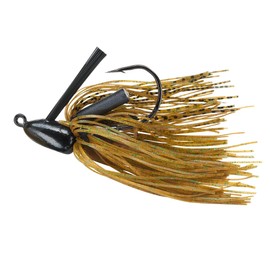 BOOYAH Boo Jig - Green Pumpkin - 3/8 oz, Black Green Pumpkin, Model:BYBJ3818