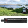 Solar Fuse Holder PV Panel Cable Connector IP68 Waterproof DC