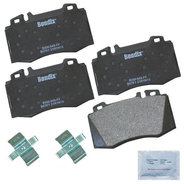 Bendix Bendix Priority1 CFM847K1 Front Brake Pads for Benz C32