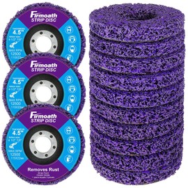 4.5 Inch Strip Discs Stripping Wheel,10Pack Rust Remover Angle Grinding Discs for Clean and Rust Remove,Paint Strip,Coating Quick Abrasive, Welds Oxidation