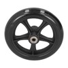 Wheelchair Wheel Replacement 16cm PU Walker Caster Accessory with Ball