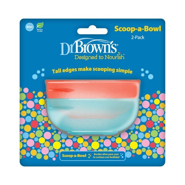 Dr. Brown’s Designed to Nourish Scoop-a-Bowl 2pcs
