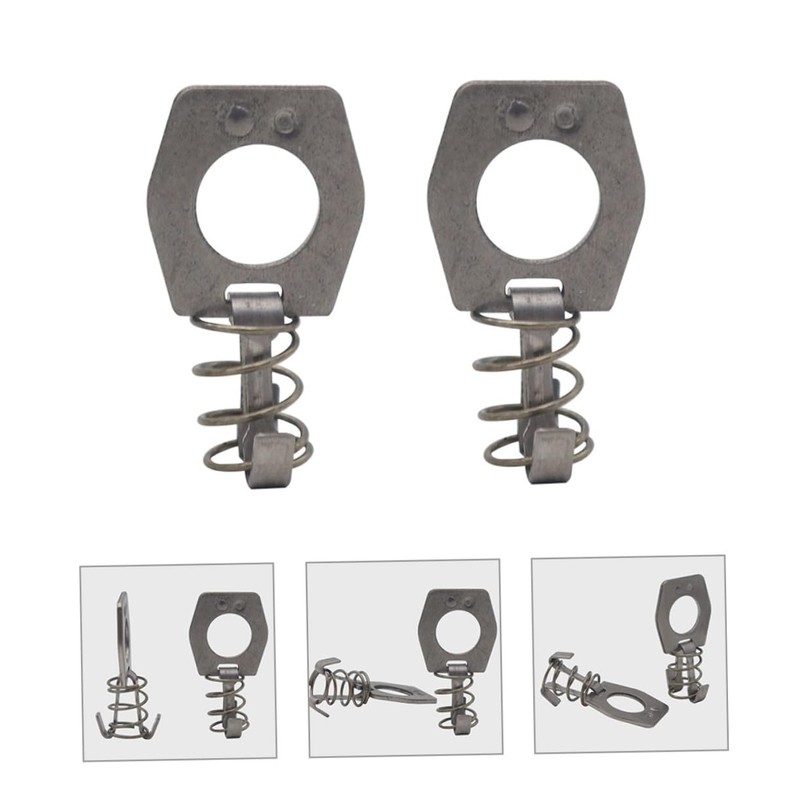 Cabilock 2Pcs Rv Water Heater Latch Durable Fastener for Trailer