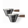 Lunaker Espresso Shot Cups- 4oz Double Spouts Espresso Measuring Cups