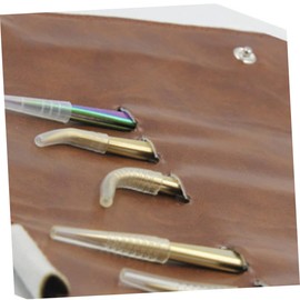 FRCOLOR 1pc Pu Eyelash Tweezers Storage Pouch Makeup Organizer for Tweezers Tools -resistant for Personal Use