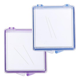 Magnetic Pin Holder, 2PCs Plastic Sewing Pincushion Pin Storage Case | DIY Auxiliary Magnetic Needle Keeper Multifunction Holder Tools for Sewing Pins Paper Clips