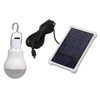 LED Solar Bulb Light Portable ABS and PC 150LM White