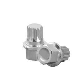 JNNJ 2 Pcs Car Wheel Lock Nuts Removal Key, Auto Anti Theft Wheel Lock Nut Spanner, Car Wheels Lock Lug Nut Screw Removal Key Socket, Auto Tire Nut Spanner(11-Tooth)