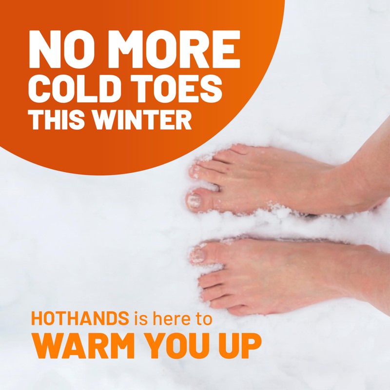 HOTHANDS Foot Warmers Value Pack - Pack of 2 (5