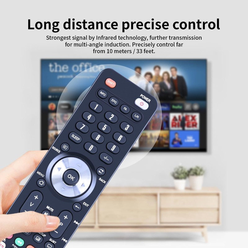 Replacement Remote Control for XTREND ET4000 ET5000 ET6000 HD ET-4000