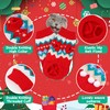 2 Packs Cat Christmas Sweater Pet Cute Knitwear Warm Winter