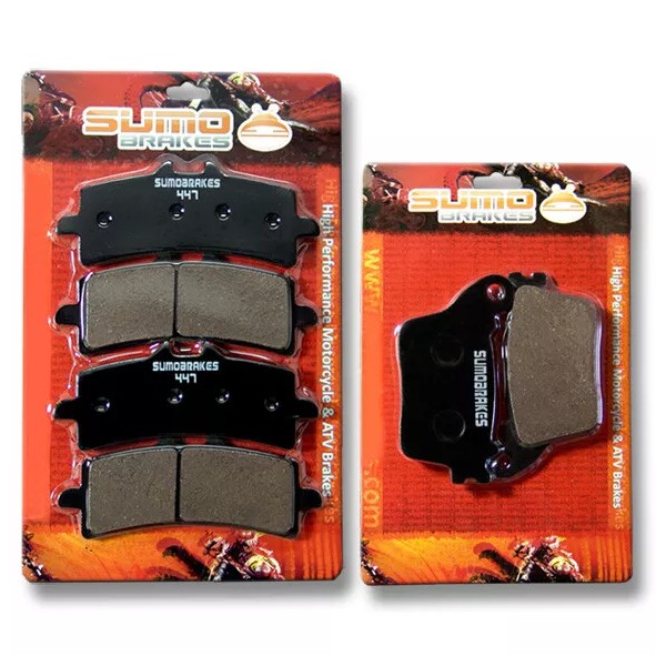 Sumo Brakes Front+Rear Brake Pads for Suzuki GSXR 600 750
