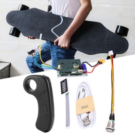 Brushless Motor, MAGT 430W ESC Replacement Controller with Single Drive Motherboard Electric Longboard Skateboard Control System with LED Indicator and Remote Control