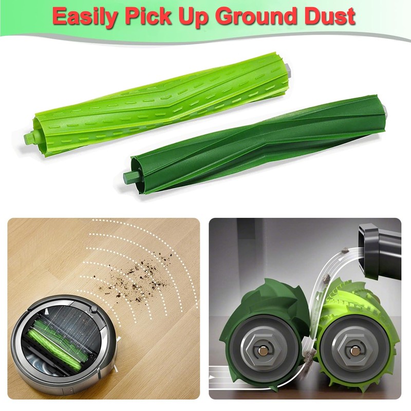 Set of 2 Roller Brushes for iRobot Roomba i7 i7+