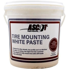 Ascot Tire Mounting Paste - White - 8lbs