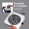 Proctor Silex Electric Stove Single Burner Cooktop Compact and Portable