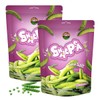 Terraland Snap Pea Crispy Crisps-Sea Salt, Crispy & Crunch, Vegan,
