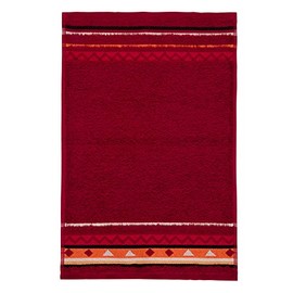 Möve Guest Towel, Cotton, Ruby, 30 x 50 cm