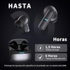 Audífonos Inalámbricos, Audífonos Bluetooth, Impermeable y Reduce, Control táctil Inteligente,
