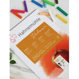 Hahnemuhle Velour 260 GSM Pad - 24 x 32cm Mixed Colours