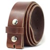 Ashford Ridge 40mm Full Grain Hide Leather Snap On Belt