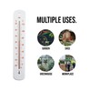 Wall Thermometer 215mm - Colour Coded Room Thermometer - Made