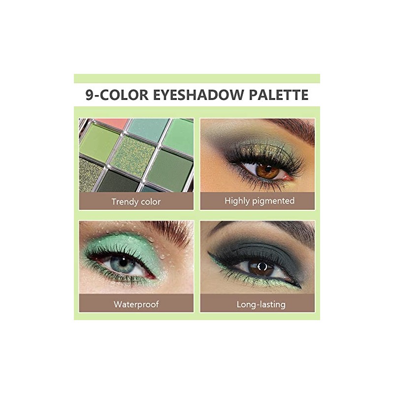 Cakaila- Multicolor La Paleta de Sombras de Ojos Tiene