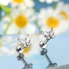 Melighting Titanium Butterfly Helix Earring 16G Cartilage Earring Internally Threaded