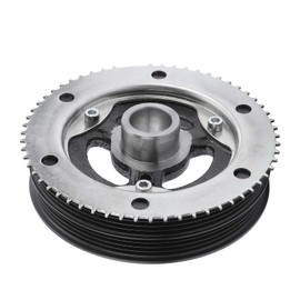 A-Premium Engine Harmonic Balancer Pulley Compatible with Ford Explorer Focus 13-18, Escape Fusion 13-20, Edge Mustang 15-20, Taurus 13-17 & Lincoln MKZ 13-20, MKC 15-19, L4 2.0L 2.3L, for# CJ5Z6312F