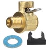 Engine Oil Drain Valve M12‑1.75 Connector Quick Brass Stainless Steel