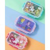 OM SUPPLIES Unicorn Sky Blue Sandwich Lunch Snack Box 3