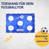 Best Sporting football goal wall set