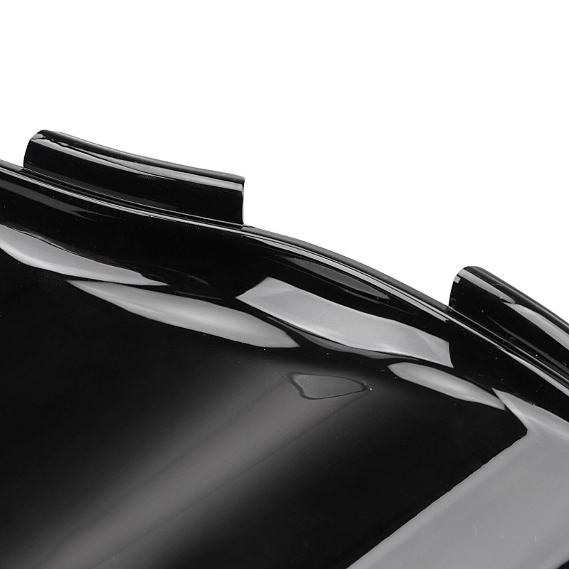 Unbranded Gloss Black Batwing Lower Trim Skirt Fairing For Harley