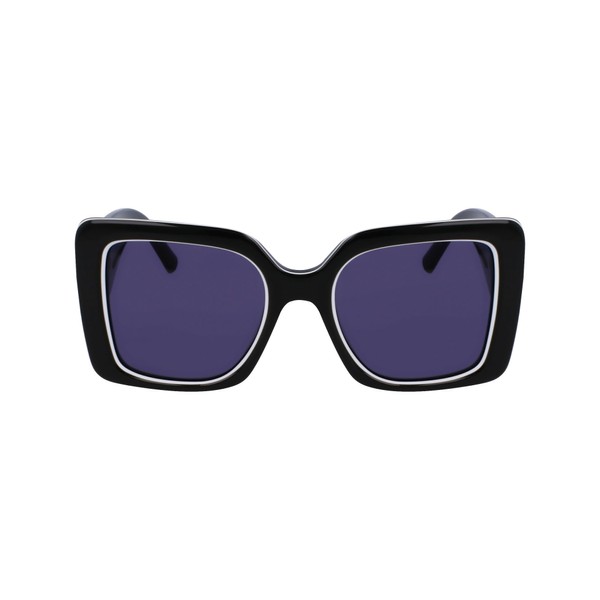 Karl Lagerfeld KL6126S Sunglasses, 006 Black/White, One Size