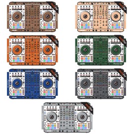 Pioneer DDJ-SX3 Skin | 7 Neutral Color Blocking | Protective Decal | StyleFlip - Iron Skin