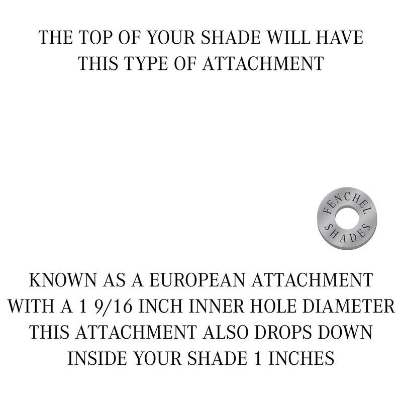 FenchelShades.com 7" Top Diameter x 7" Bottom Diameter x 6"